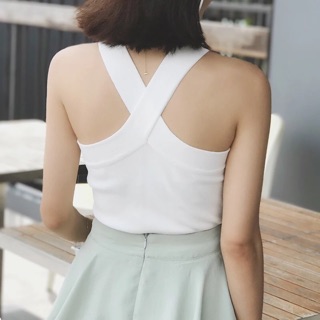 Áo chéo cổ len tăm (ảnh thật)