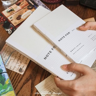 Sổ Notebook Trắng Note For A5/A6