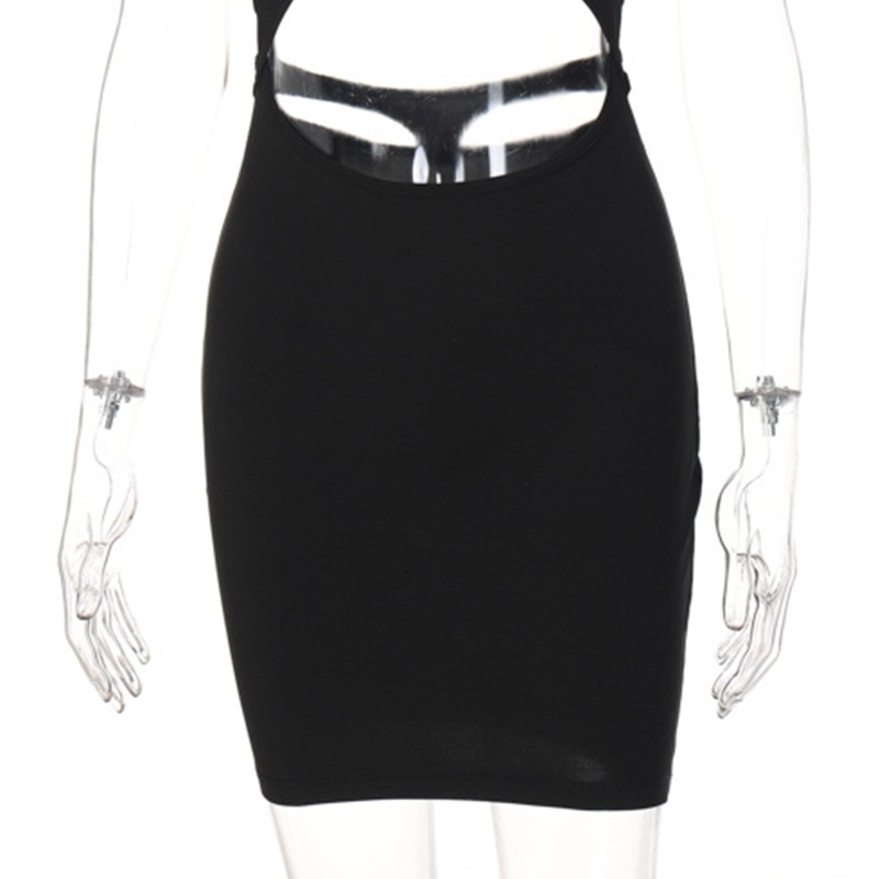 Đầm Ôm Dáng Khoét Cổ Thuyền Phong Cách Quyến Rũ Dành Cho Nữ