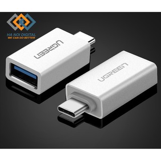 Cổng chuyển otg usb type-c to usb 3.0 chính hãng ugreen 30155