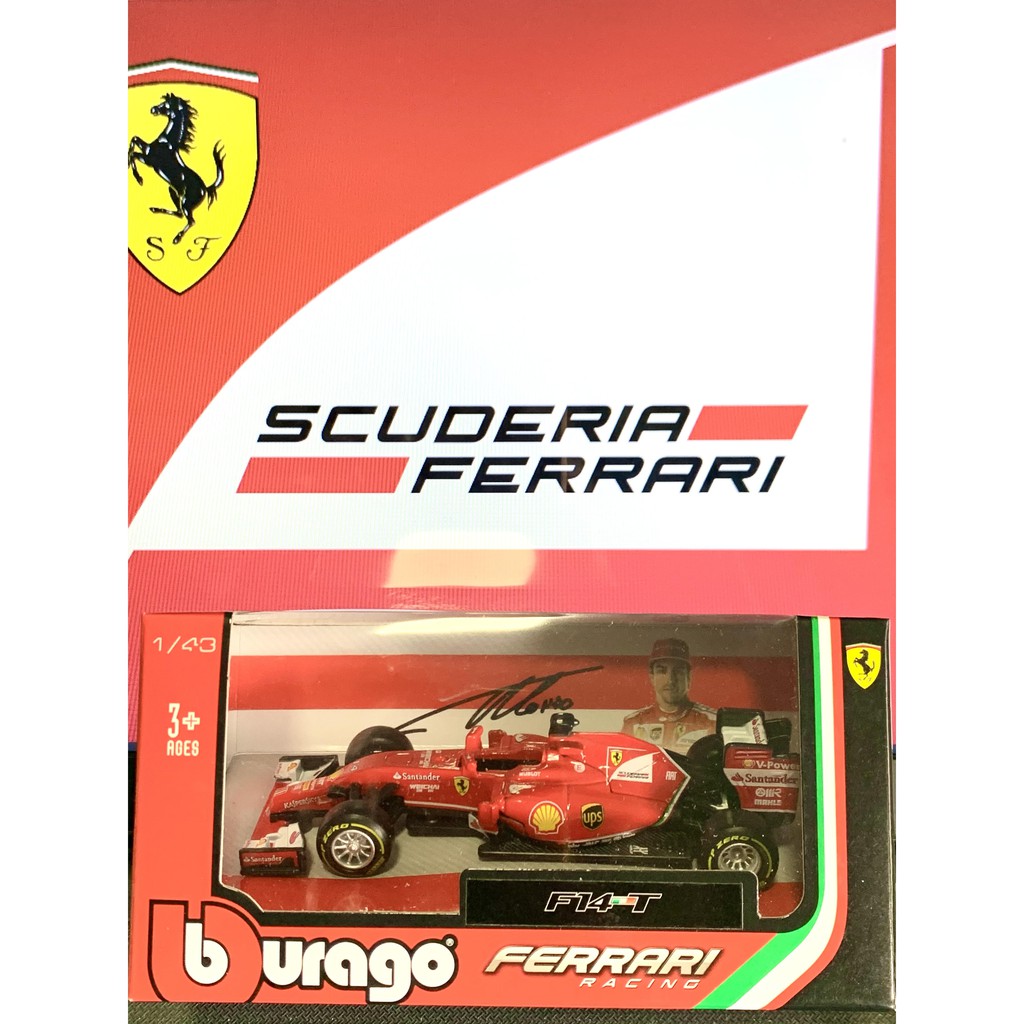 Mô hình xe đua F1 Scuderia Ferrari tỉ lệ 1:43