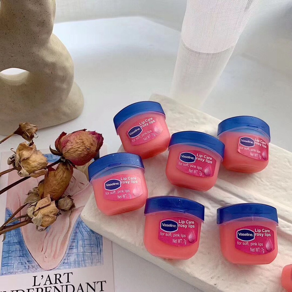 Son dưỡng Vaseline tẩy tế bào chết môi 7g  Nội Địa Trung