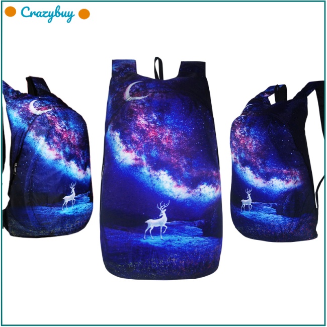 Cr Ba Lô Du Lịch Siêu Nhẹ Chống Thấm Nước Có Thể Gấp Gọn Tiện Dụng