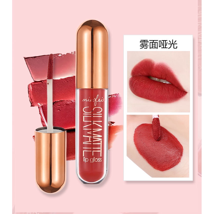 [Hàng mới về] Son bóng lâu trôi dưỡng ẩm mịn màng như nhung | BigBuy360 - bigbuy360.vn