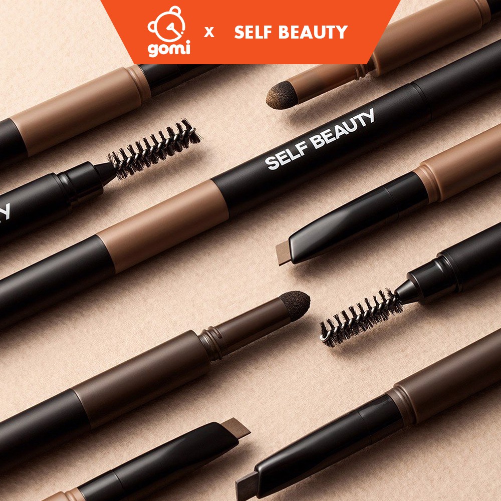 Chì Kẻ Mày 3 Trong 1 SelfBeauty Glamup 3 In 1 Eyebrow Gomi Store [LN96] | BigBuy360 - bigbuy360.vn