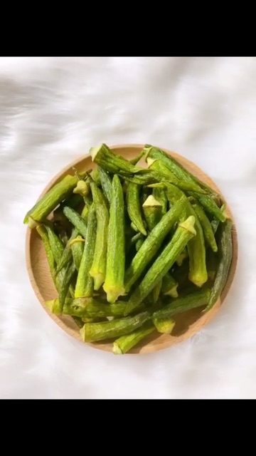 Đậu bắp sấy giòn rất tốt cho sức khoẻ - Đặc sản Đà Lạt