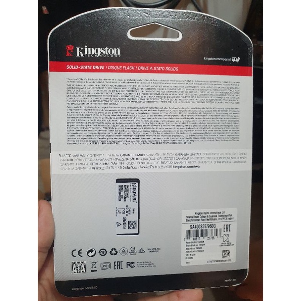 Ổ cứng SSD 960GB Kingston A400 2.5-Inch SATA III - Bảo hành 3 năm