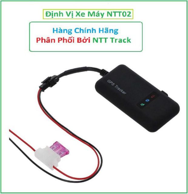 [FreeShip] Định Vị Xe Máy NTT02 - Xem Vị Trí Xe Qua Điên Thoại - Thiết Bị Định Vị GPS