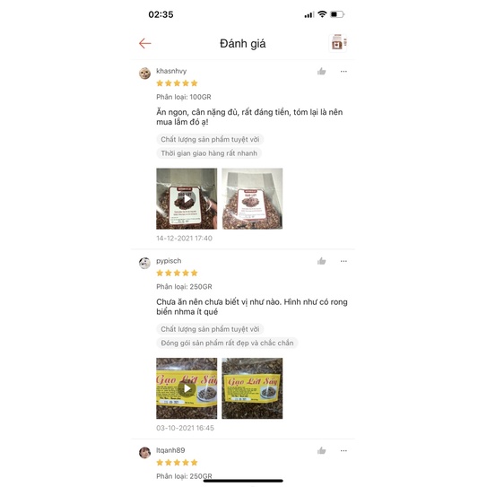 Gạo lứt sấy rong biển 500gr NutiFarm đồ ăn vặt đà lạt vừa ngon vừa rẻ
