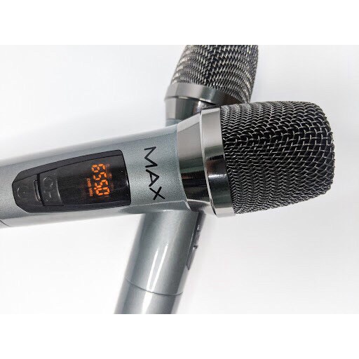 MT MAX  Micro không dây đa năng  MAX39 - hát karaoke gia đình, livetream, giúp lọc bỏ tạp âm - sang trọng