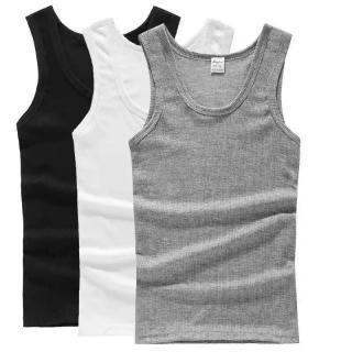 Image of Gym Undershirt / Men Cotton Summer Sleeveless Vest / Tops Casual Vests / Underwear Mens Singlet
