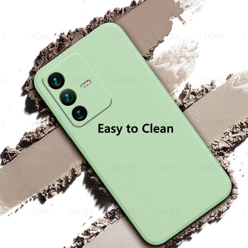 Ốp ĐiệN ThoạI ChốNg SốC KiểU Vuông Cho Vivo V23 Pro V23e 4G 5G