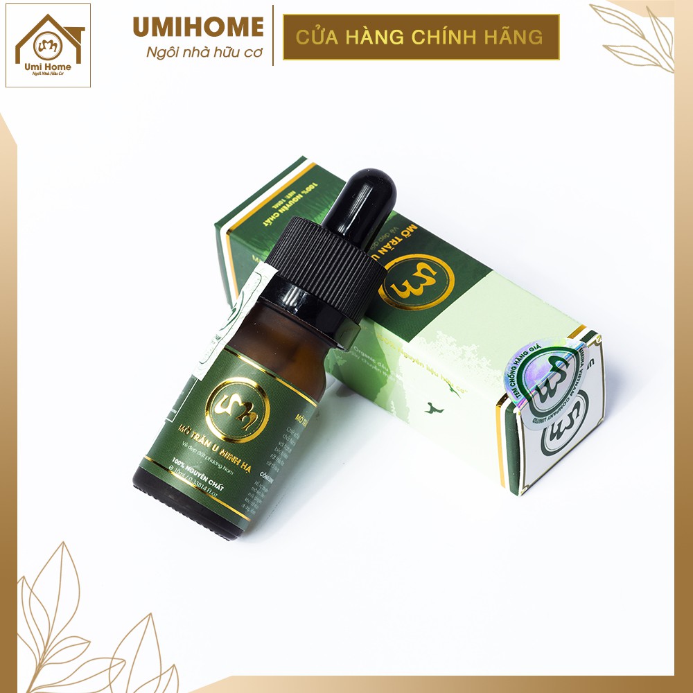 Mỡ trăn triệt lông nguyên chất U Minh Hạ dùng cho vùng Nách, Bikini, Chân Tay, Ngực Bụng UMIHA ORGANIC 10/30ml tại nhà