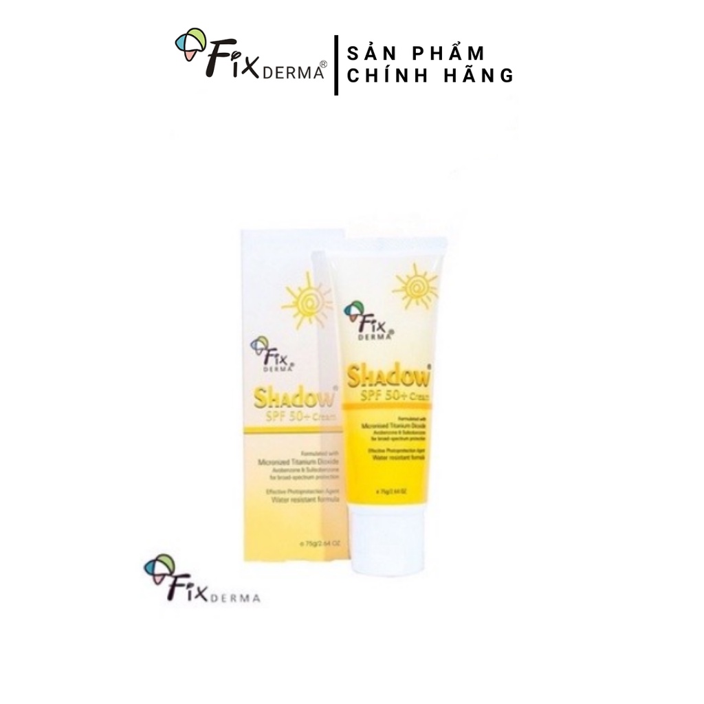 [CHÍNH HÃNG] Kem chống nắng Fixderma 75g - Chính hãng từ Bác sĩ Da liễu Fixderma officialstore