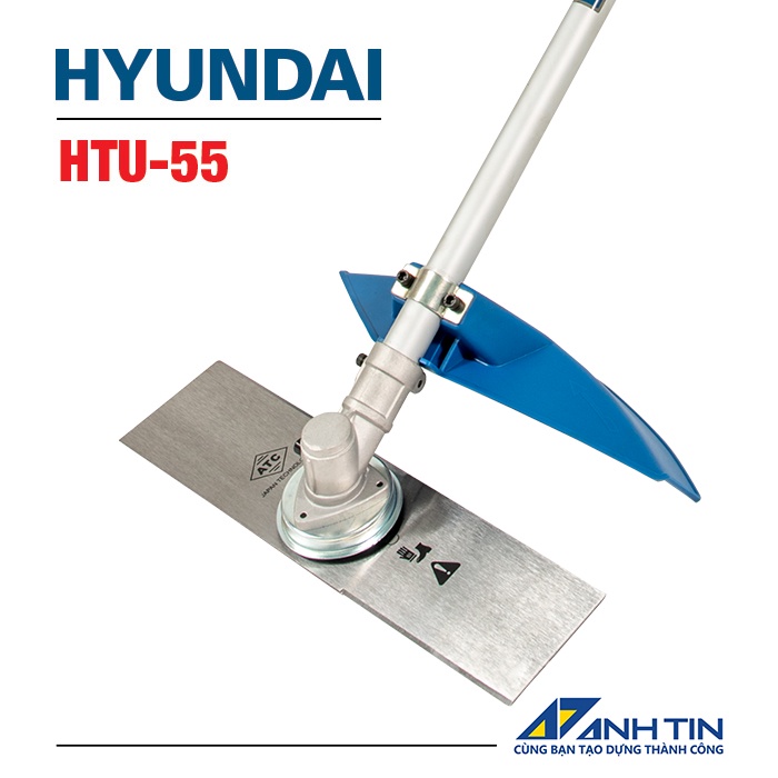 Máy cắt cỏ HYUNDAI HTU-55 | Công suất 1.87HP | Dung tích xy lanh 51.7cc