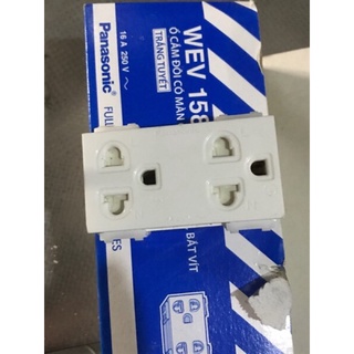 Hạt ổ cắm Đơn,Đôi 3 chấu Panasonic