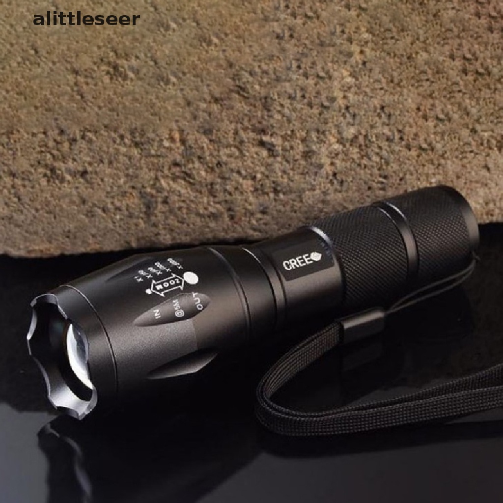 【ER】 T6 Tactical Military LED Flashlight 980000LM Zoomable 5-Mode  .