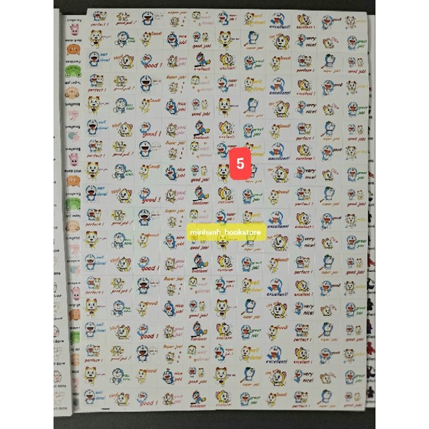 Set 15 tấm sticker lời khen Tiếng Anh