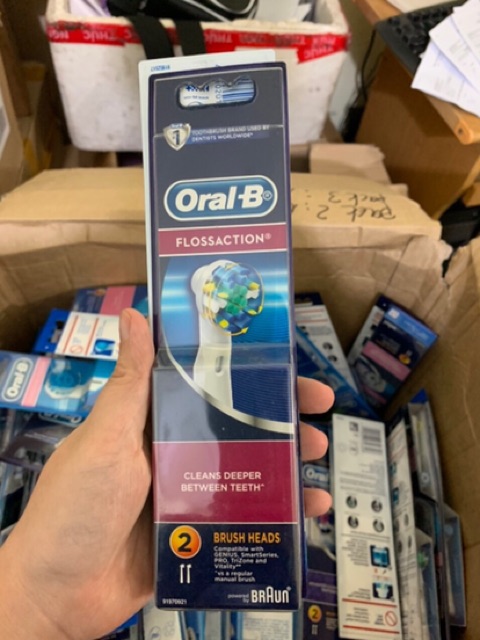 (Auth) Đầu thay thế bàn chải điện oral B hàng chính hãng