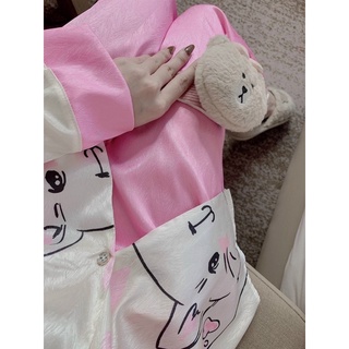 Đồ bộ pijama lụa latin, xước thiết kế TDQD