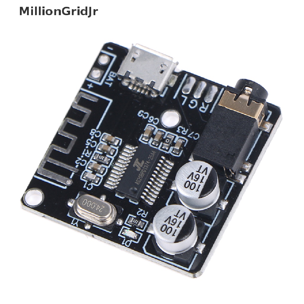 MLG DIY Bluetooth Audio Receiver Board Bluetooth 5.0 MP3 Lossless Decoder Module JR