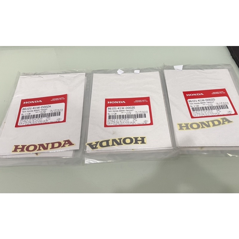 Tem mặt nạ sh 350i Tem Honda 80MM sh 350 honda