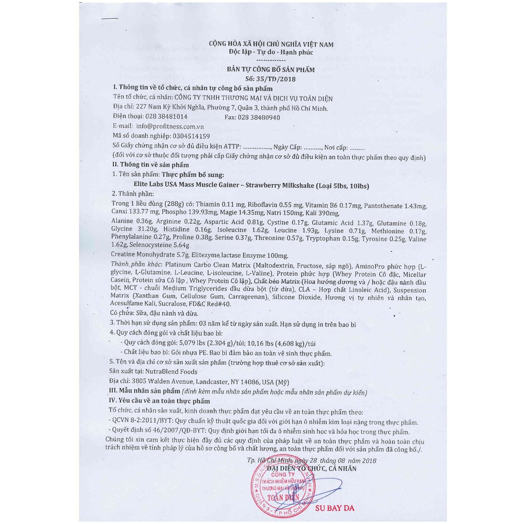 Sữa tăng cân Mass Muscle Gainer 2.3kg | BigBuy360 - bigbuy360.vn