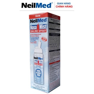 Chai Xịt Rửa Mũi Phun Sương Dưỡng Ẩm Neilmed Nasamist Saline Spray