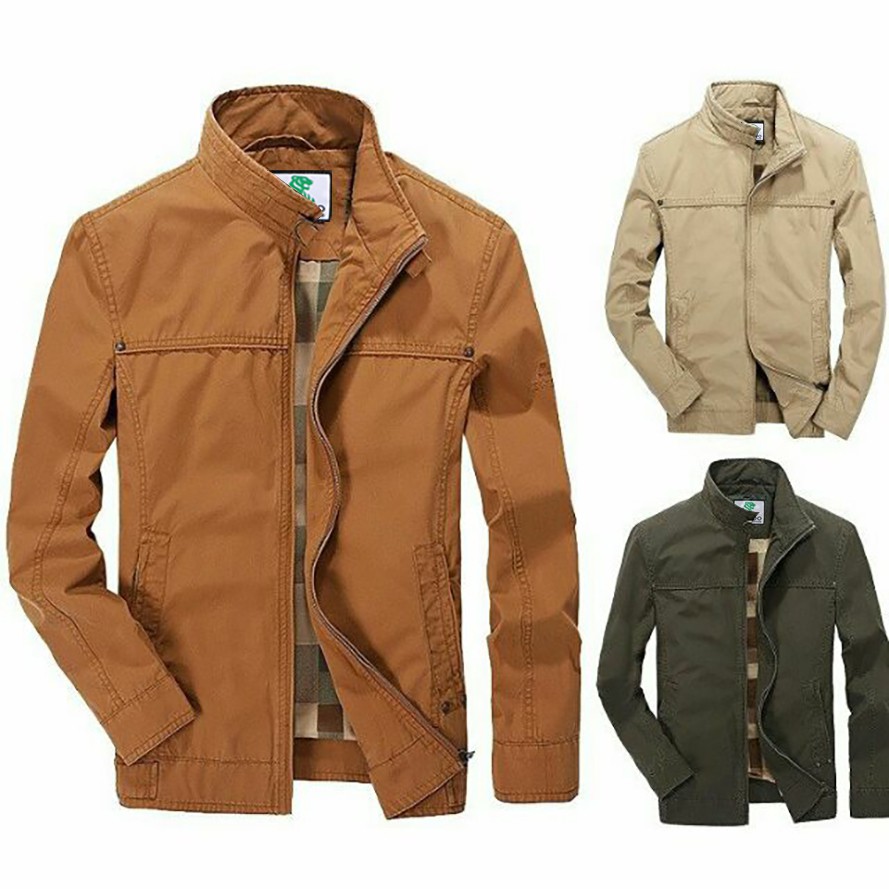 Áo khoác kaki nam chống UV cao cấp Bonado AKK59 Màu cam | BigBuy360 - bigbuy360.vn