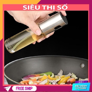 Bình xịt dầu ăn Rapido dạng chai, bình xịt dầu ăn bằng thủy tinh cao cấp