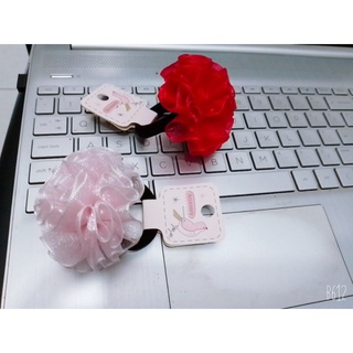 Cột Tóc Hoa Pom Pom Xinh Cho Bé
