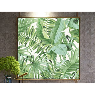Tranh treo tường Lá nhiệt đới 50*50cm