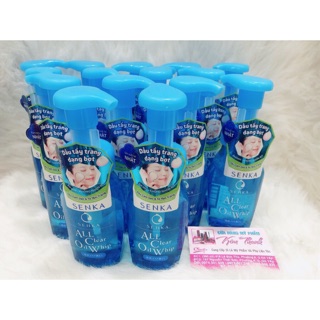 Dầu Tẩy Trang Dạng Bọt SENKA A.L.L Clear Oil Whip