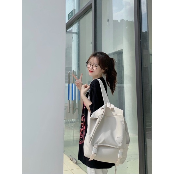 BL160-162/Balo thời trang form vuông độc lạ phiên bản ulzzang đi học đi chơi cưng xỉu