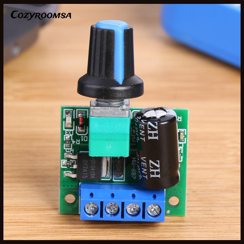 Mô Đun Điều Chỉnh Tốc Độ Động Cơ Pwm 5a 90w Dc 5v-35v