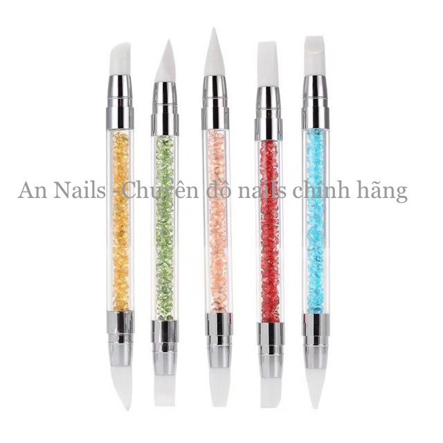 Bộ Cọ Silicon và chấm bi 5 Cây Chuyên Dụng Ngành Nail
