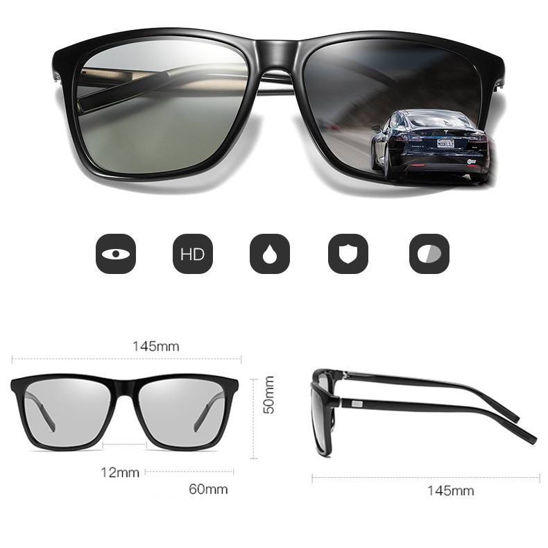 Mắt kính đổi màu đi ngày và đêm A387 - NVfashion | BigBuy360 - bigbuy360.vn