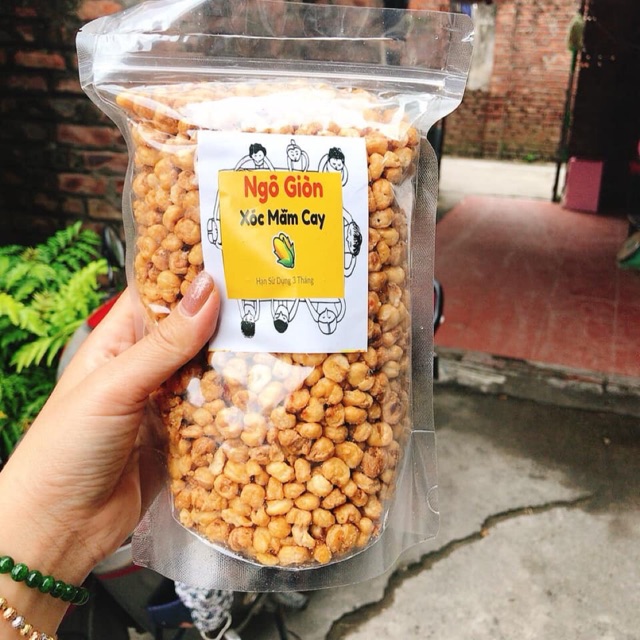 Ngô giòn xốc mắm cay