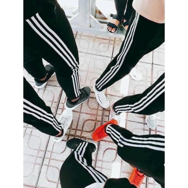 [RẺ VÔ ĐỊCH] Quần 3 Sọc Nữ(Quần Ba Sọc Ống Suông)