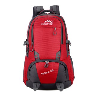 Balo Du Lịch Cao Cấp 65L, Balo Phượt Chống Nước Chuyên Dụng. Có Đai Trợ Lực Ngực và Bụng