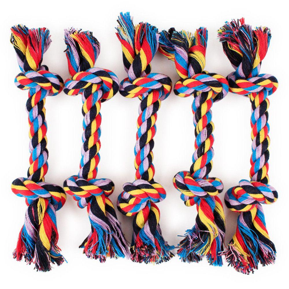 WTTLE Set 10 Dây Thừng Bện Xương Gặm Cho Thú Cưng