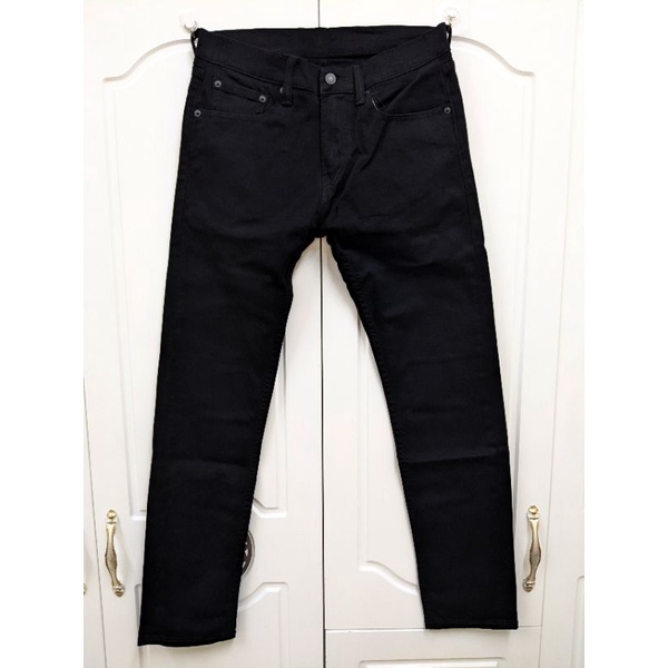Quần jeans đen levis 511 form đứng màu bao bền