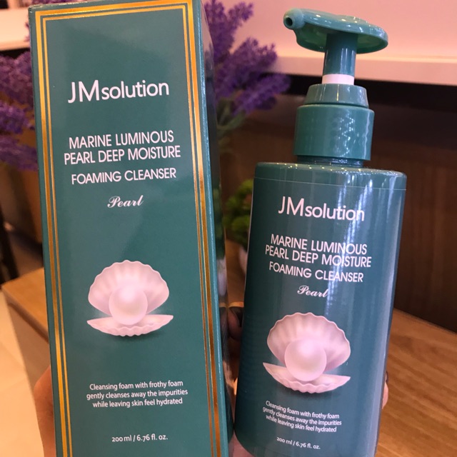 Sữa rửa mặt JMsolution ngọc trai