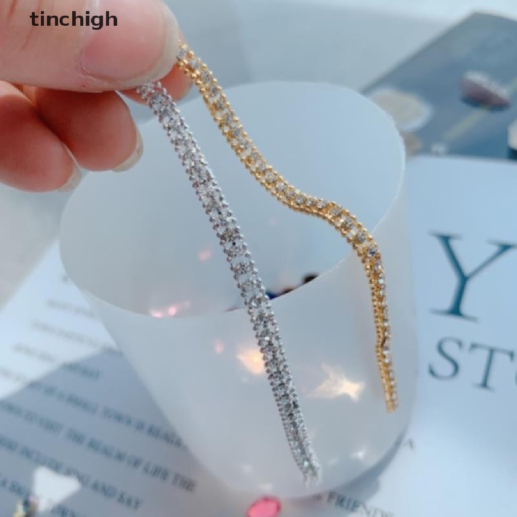 Phụ Kiện Trang Trí Móng Tay Dạng Chuỗi Xích Đính Đá 3D Sang Trọng DIY