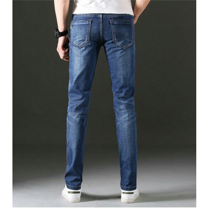Quần jean nam co giãn cao cấp ống suông | BigBuy360 - bigbuy360.vn