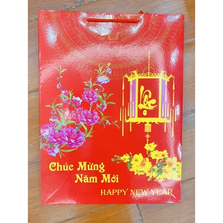 Túi giấy quà tết chúc mừng năm mới