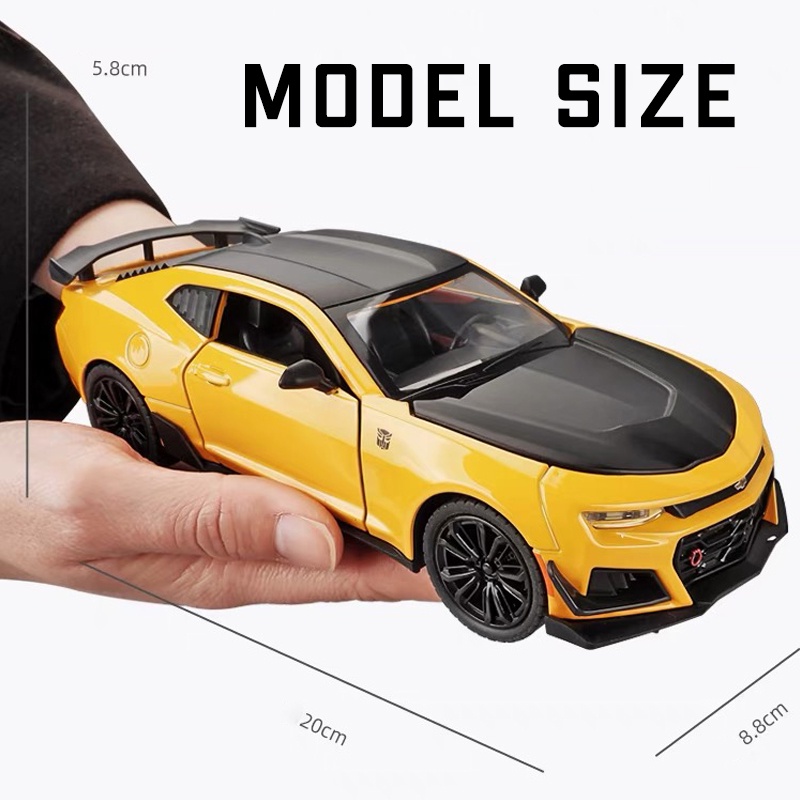 Mô Hình Xe Hơi Chevrolet Camaro Bằng Hợp Kim Tỉ Lệ 1: 24