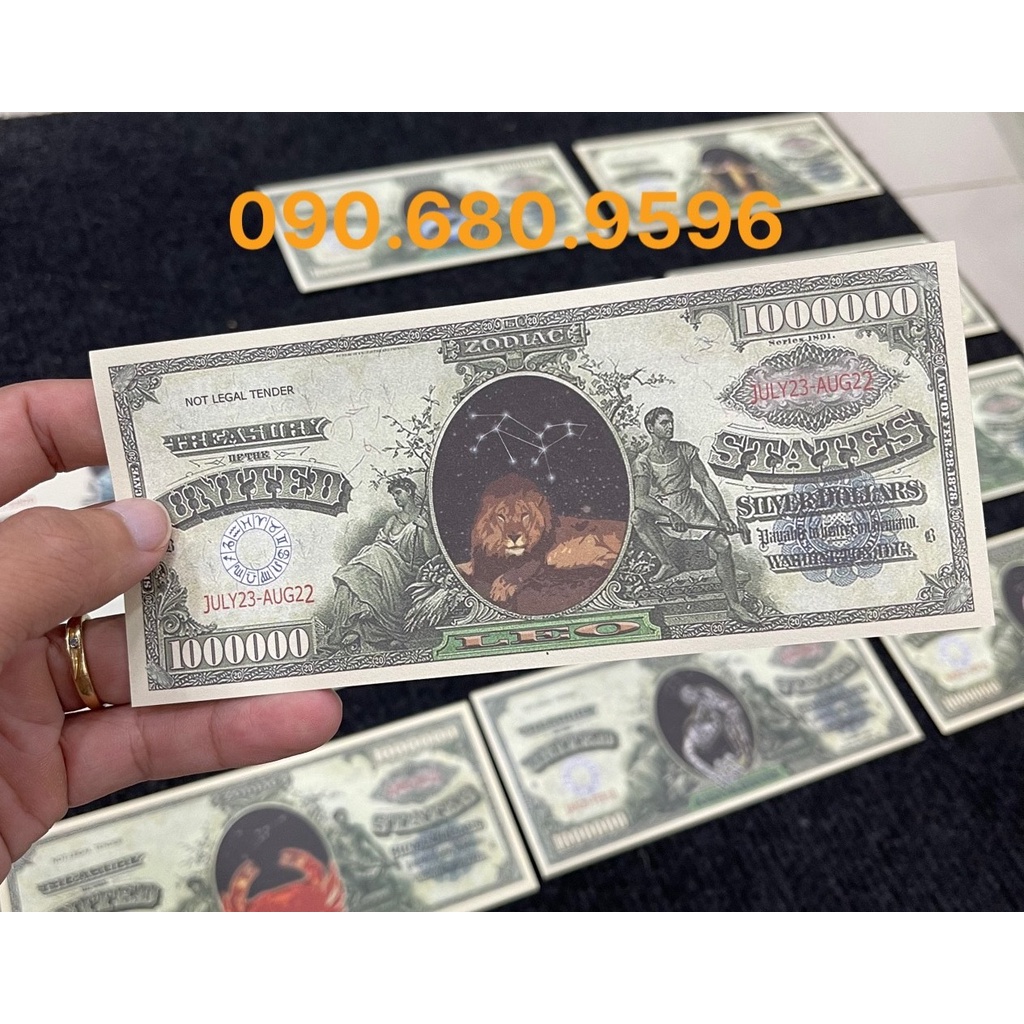 Bộ Tiền Triệu Đô 12 Cung Hoàng Đạo Kỉ Niệm