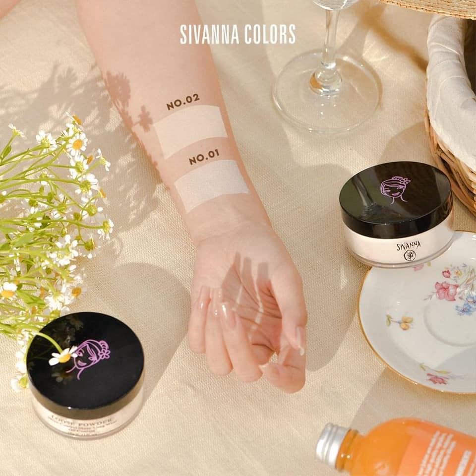 (Bill Thái)Phấn phủ kiềm dầu Sivanna Loose Powder Shine-Control Sheer Long Wear Oil Control Thái Lan | BigBuy360 - bigbuy360.vn