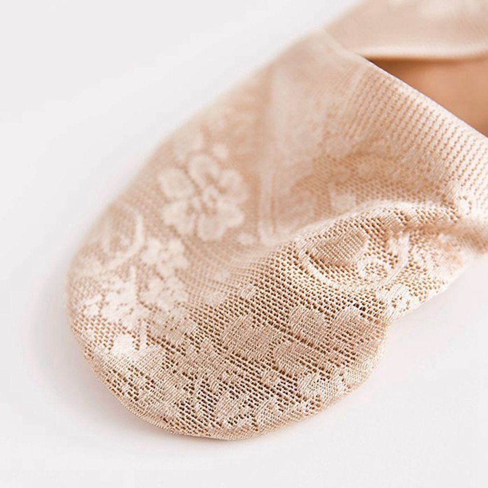 Tất Ren Lưới Ngang Mắt Cá Chân Chống Trượt